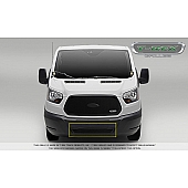 T-Rex Truck Products Bumper Grille Insert Overlay Powder Coated Black Steel - 52575