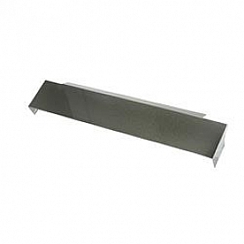 Rugged Ridge Bumper Filler Panel Polished Silver Stainless Steel - 1112002