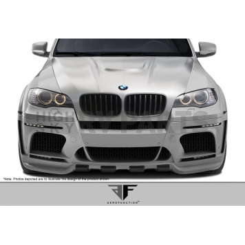 Extreme Dimensions Bumper Cover 1 Piece Aero Function AF-1 Wide Body Fiberglass - 108739-2