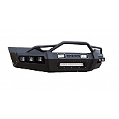 Iron Cross Bumper 1-Piece Hardline Steel Black - 6052520