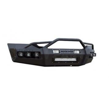 Iron Cross Bumper 1-Piece Hardline Steel Black - 6052520