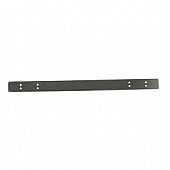 Rugged Ridge Bumper Filler Panel Polished Silver Stainless Steel - 1112004