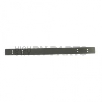 Rugged Ridge Bumper Filler Panel Polished Silver Stainless Steel - 1112004