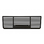 Putco Bumper Grille Insert Horizontal Powder Coated Black Stainless Steel - 87166