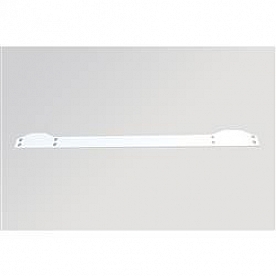 Rugged Ridge Bumper Filler Panel Polished Silver Stainless Steel - 1112005