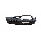 Iron Cross Bumper 1-Piece Hardline Steel Black - 6062519