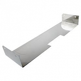Crown Automotive Bumper Filler Panel Polished Silver Stainless Steel - RT34030