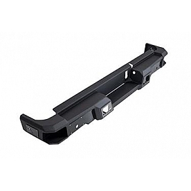 Iron Cross Bumper 1-Piece Hardline Steel Black - 6142511