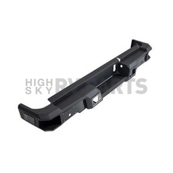 Iron Cross Bumper 1-Piece Hardline Steel Black - 6142511