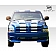 DuraFlex Bumper Cover Plain  Phantom Fiberglass - 103059
