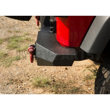 Rugged Ridge Bumper SPARTAN 1-Piece Design Steel Black - 1154820-9