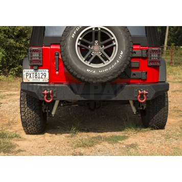 Rugged Ridge Bumper SPARTAN 1-Piece Design Steel Black - 1154820-7