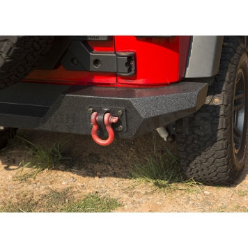 Rugged Ridge Bumper SPARTAN 1-Piece Design Steel Black - 1154820-8