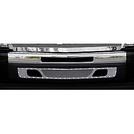 T-Rex Truck Products Bumper Grille Insert Mesh Polished Silver Stainless Steel - 6721100