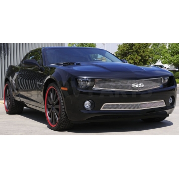 T-Rex Truck Products Bumper Grille Insert Mesh Polished Silver Stainless Steel - 6721100-1