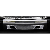 T-Rex Truck Products Bumper Grille Insert Mesh Polished Silver Stainless Steel - 6721120