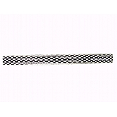 Street Scene Bumper Grille Insert Mesh Brushed Silver Aluminum - 95077203