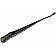 Help! By Dorman WindShield Wiper Arm 24-1/2 Inch Black Single - 42644