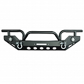 Paramount Automotive Bumper Rock Crawler 1-Piece Design Black - 510029L