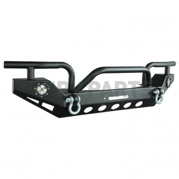Paramount Automotive Bumper Rock Crawler 1-Piece Design Black - 510029L-1