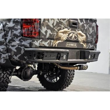 Addictive Desert Designs Bumper Dimple R Powder Coated Steel Black - 4223012801