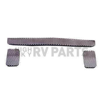 Street Scene Bumper Grille Insert Mesh Black Chrome Black Steel - 95076198-1
