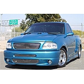 Street Scene Bumper Grille Insert Mesh Chrome Plated Silver Steel - 95078808
