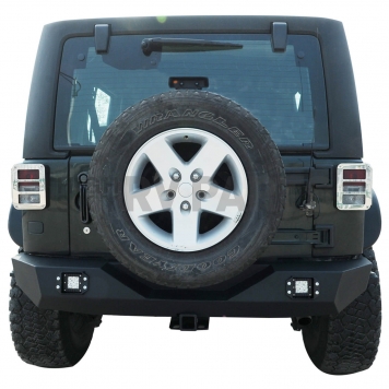 Paramount Automotive Bumper Rock Crawler 1-Piece Design Black - 510310AL-3