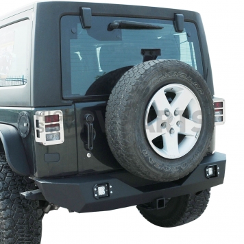 Paramount Automotive Bumper Rock Crawler 1-Piece Design Black - 510310AL-4