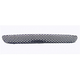 Street Scene Bumper Grille Insert Mesh Chrome Plated Silver Steel - 95078812