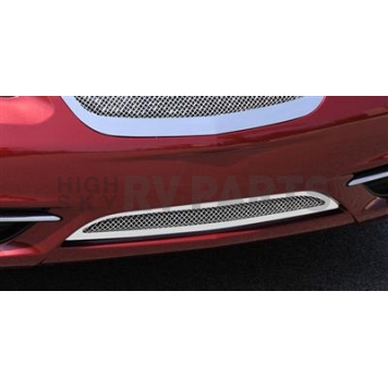 T-Rex Truck Products Bumper Grille Insert Mesh Polished Silver Stainless Steel - 55408