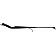 Help! By Dorman WindShield Wiper Arm 28 Inch Black Single - 42710