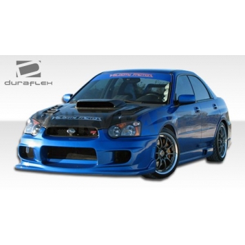 DuraFlex Bumper Cover Plain  Wings Fiberglass - 103311