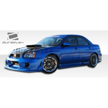 DuraFlex Bumper Cover Plain  Wings Fiberglass - 103311-1