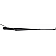 Help! By Dorman WindShield Wiper Arm 28-1/4 Inch Black Single - 42711