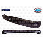 Reflexxion Bumper Cover Face Bar Pretender Black Steel - 431611