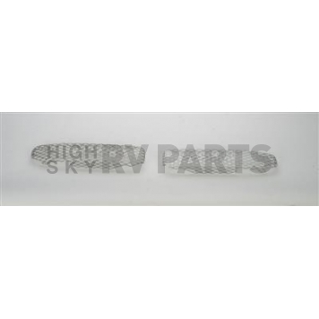 Street Scene Bumper Grille Insert Mesh Satin Silver Aluminum - 95077506