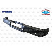 Reflexxion Bumper Cover Face Bar Pretender Black Steel - 437711