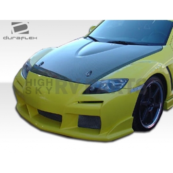 DuraFlex Bumper Cover Plain  Raven Fiberglass - 103214-1