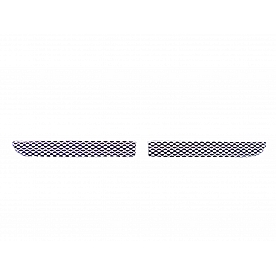 Street Scene Bumper Grille Insert Mesh Brushed Silver Aluminum - 95077509