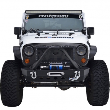 Paramount Automotive Bumper Xtreme Stinger1-Piece Design Black - 510304-3