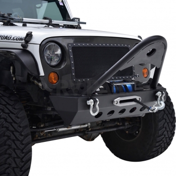 Paramount Automotive Bumper Xtreme Stinger1-Piece Design Black - 510304-4