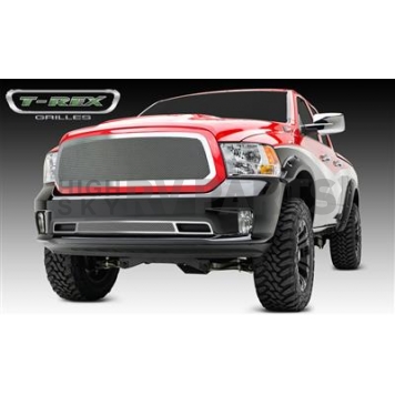T-Rex Truck Products Bumper Grille Insert Mesh Polished Silver Stainless Steel - 55458