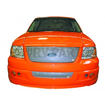 Street Scene Bumper Grille Insert Mesh Chrome Plated Silver Steel - 95078831-1