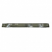 Rugged Ridge Bumper Cover Plain Polished Silver Stainless Steel - 1110901