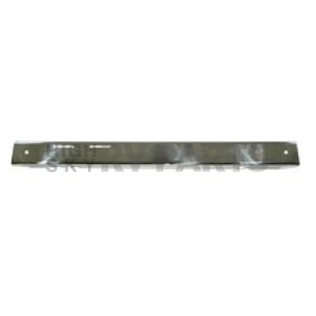 Rugged Ridge Bumper Cover Plain Polished Silver Stainless Steel - 1110901