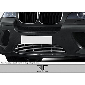 Extreme Dimensions Bumper Grille Insert Rectangular  Silver Aluminum - 107553
