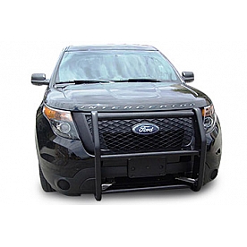 Go Rhino Safety Division Bumper Push Bar 3 Inch Powder Coated Black Steel - 5341