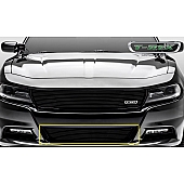 T-Rex Truck Products Bumper Grille Insert Horizontal Bar Powder Coated Black Aluminum - 6224761