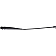 Help! By Dorman WindShield Wiper Arm 22-3/4 Inch Black Single - 42747